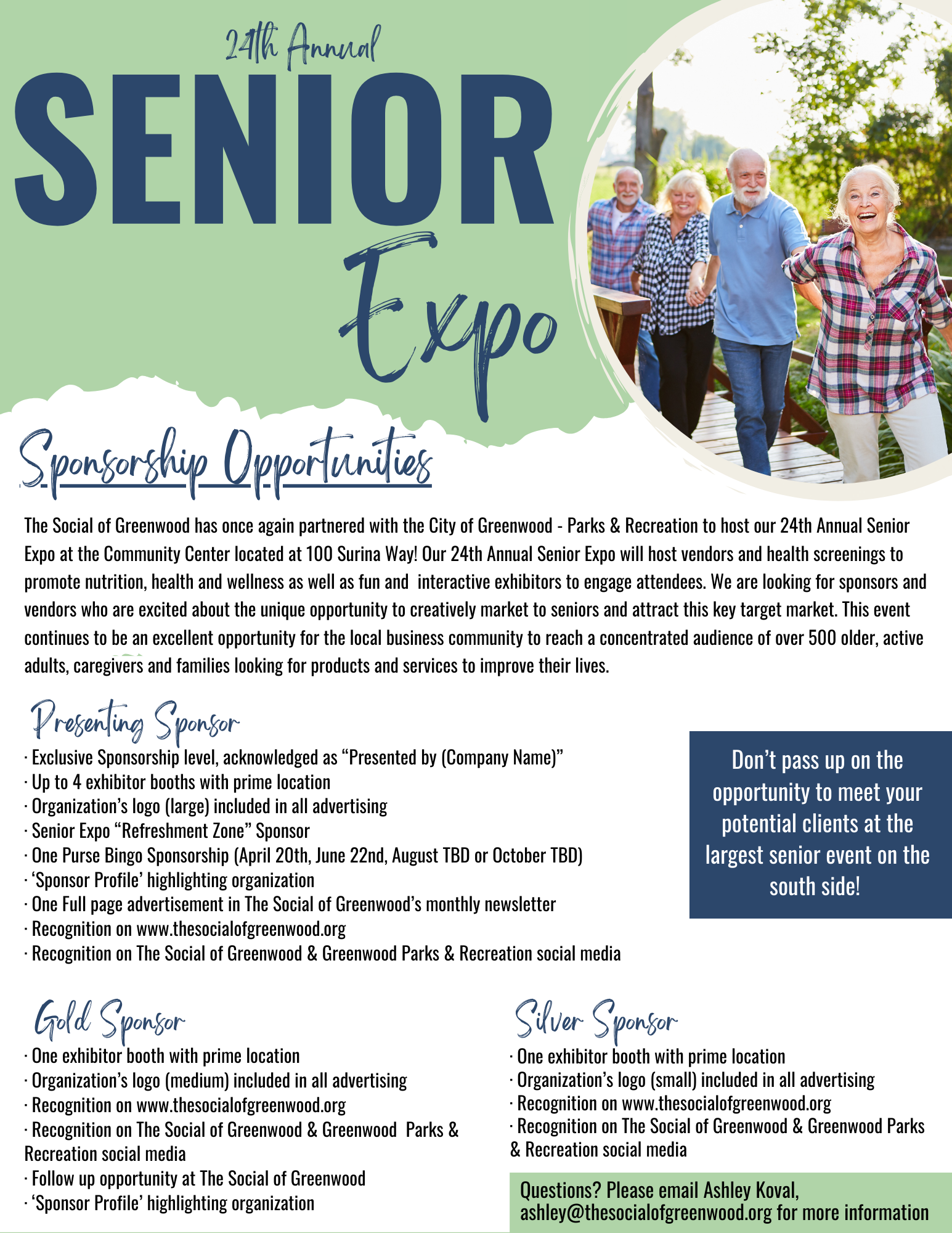 25Th Annual Senior Expo The Social Of Greenwood 25Th Annual Senior Expo The Social Of Greenwood