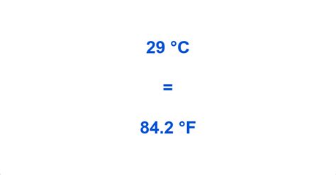 29 C To Fahrenheit