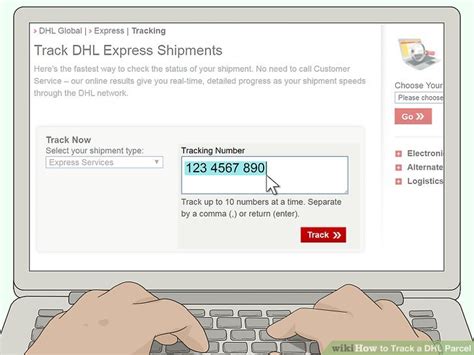 3 Simple Ways To Track A Dhl Parcel Wikihow Life 3 Simple Ways To Track A Dhl Parcel Wikihow Life