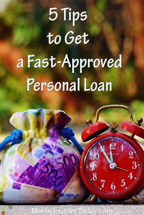 5 Tips To Get A Fast Approved Personal Loan Money Journey Today