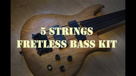 Active 5 String Sr Fretless Diy Bass Kit Demo Youtube Active 5 String Sr Fretless Diy Bass Kit Demo Youtube