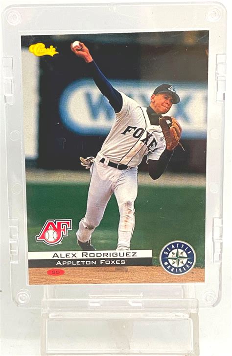 Alex Rodriguez Classic Rookie Card Value