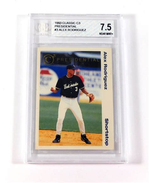 Alex Rodriguez Rookie Card Lot Detail 1993 Classic C3 Presidential Alex Rodriguez Rookie Card Lot Detail 1993 Classic C3 Presidential