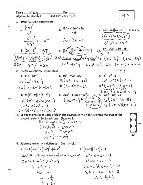 Algebra 1 Review