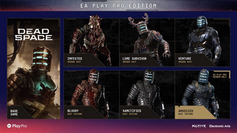 All Deluxe Edition Suits In Dead Space Remake Prima Games All Deluxe Edition Suits In Dead Space Remake Prima Games