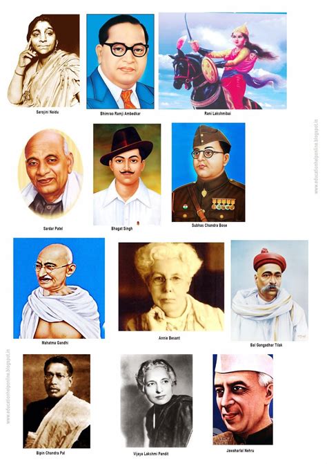 All Freedom Fighters Photos With Names Werohmedia Vrogue Co