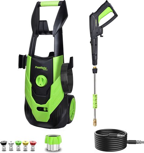 Amazon Com Powryte Electric Pressure Washer 5 Different Pressure Amazon Com Powryte Electric Pressure Washer 5 Different Pressure