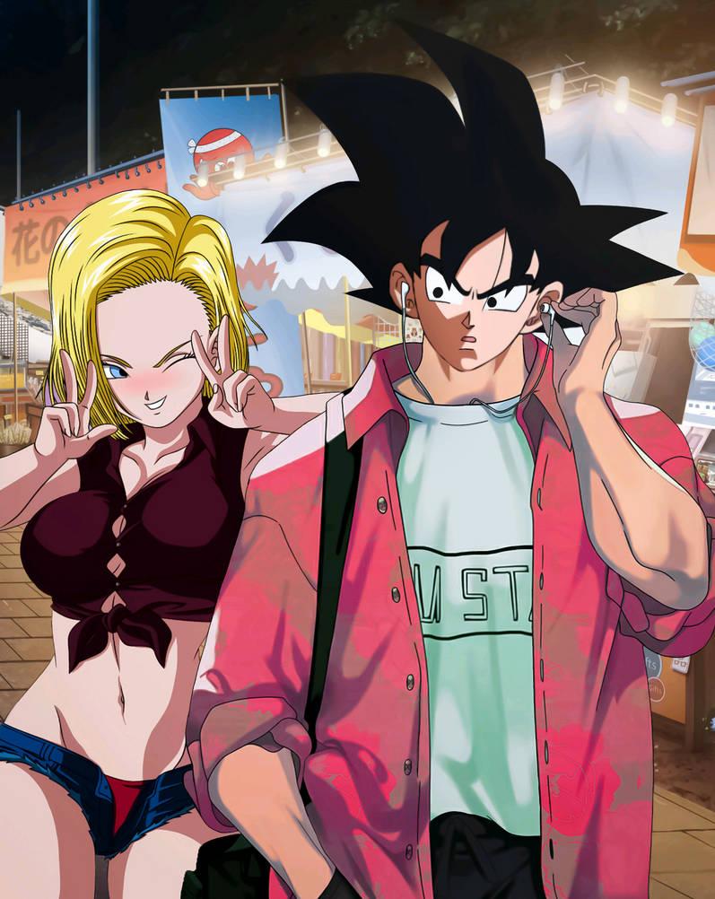 Goku vs Android 18