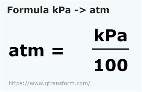 Atm In Kpa