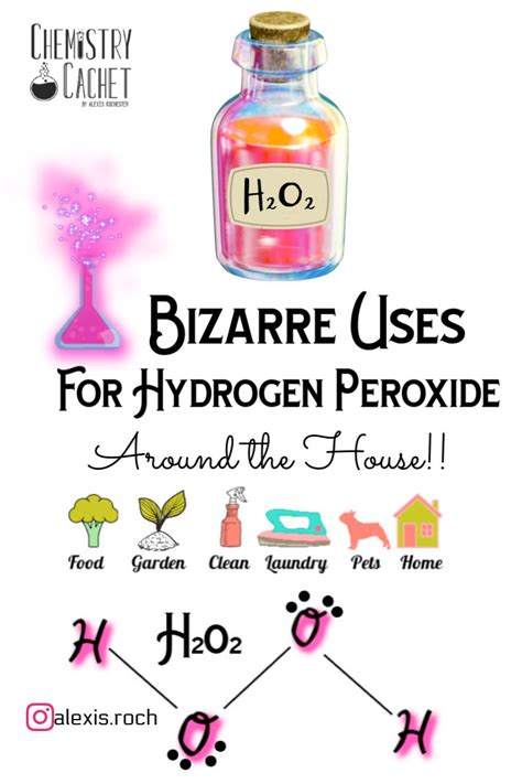 Bizarre Uses For Hydrogen Peroxide You Will Love Chemistry Cachet In