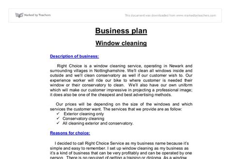 Business Plan For Carpet Cleaning Business