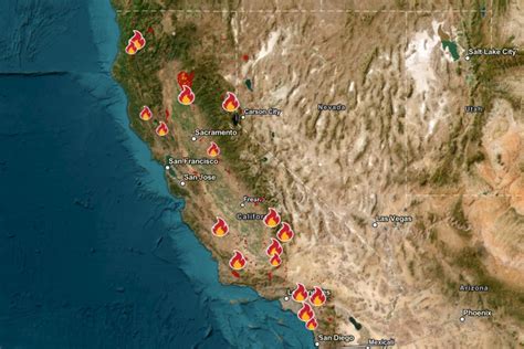 California Wildfire Map Shows Where Every Fire Is Burning Newsweek California Wildfire Map Shows Where Every Fire Is Burning Newsweek