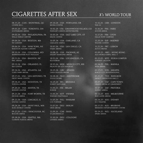Cigarettes After Sex Announce World Tour Dates New Album Here S How Cigarettes After Sex Announce World Tour Dates New Album Here S How