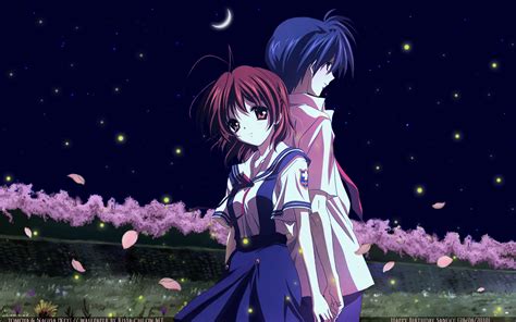 Clannad Hd Wallpaper Tomoya Nagisa Under The Stars Clannad Hd Wallpaper Tomoya Nagisa Under The Stars