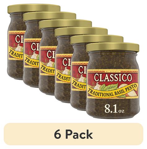 Classico Signature Recipes Traditional Basil Pesto Sauce And Spread 13 Classico Signature Recipes Traditional Basil Pesto Sauce And Spread 13