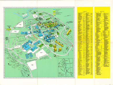 Clemson Campus Map Clemson Campus Map