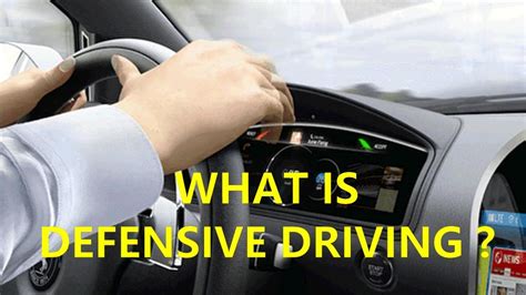 Defensive Driving Meaning