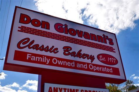 Don Giovanni's Classic Bakery Treats