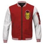 Dope Iron Man Tony Stark Classic Uniform Design Varsity Jacket Dope Iron Man Tony Stark Classic Uniform Design Varsity Jacket