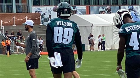 Eagles Training Camp 2024 Day 8 Johnny Wilson Continues To Impress