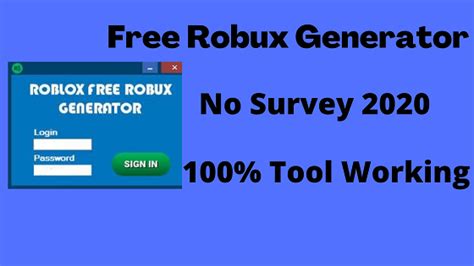 Free Robux Generator 2020 How To Get Without Survey Free Robux