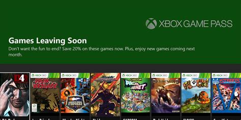 Games Leaving Game Pass Soon