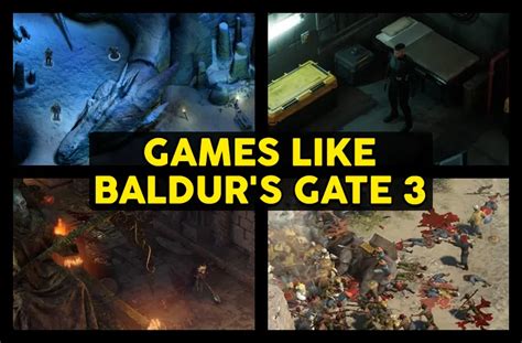Games Like BG3 Alternatives