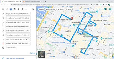 Google Map Multi Stop Routing