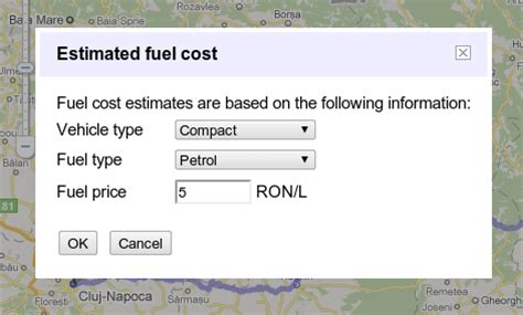 Google Maps Quietly Rolls Out A Fuel Cost Calculator Google Maps Quietly Rolls Out A Fuel Cost Calculator
