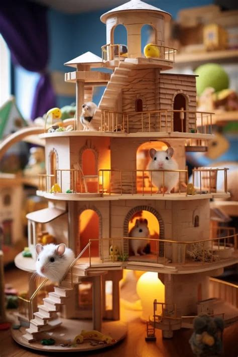 Hamster Play Area Fun