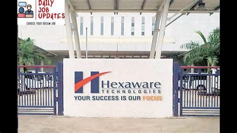 Hexaware Technologies Walk In Interview Chennai Location Date 08 Hexaware Technologies Walk In Interview Chennai Location Date 08