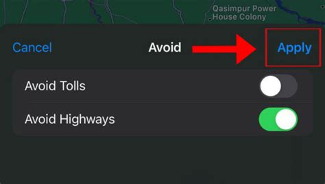 How Do You Avoid Highways On Apple Maps