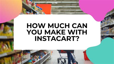 How Much Do Instacart People Make