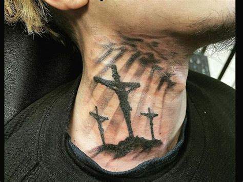 How Much Is A Cross Tattoo On Your Neck How Much Is A Cross Tattoo On Your Neck