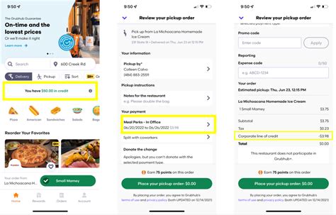 How To Apply A Meal Credit Grubhub Corporate Accounts How To Apply A Meal Credit Grubhub Corporate Accounts