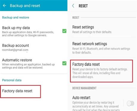 Reset Android Auto Easily