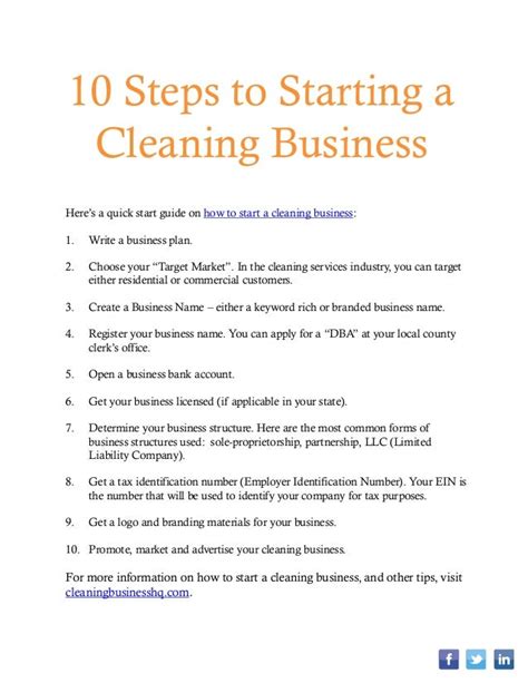 How To Start A Cleaning Agency