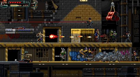 Huntdown Is A 16 Bit Pixel Art 2D Action Platformer That Is Available Huntdown Is A 16 Bit Pixel Art 2D Action Platformer That Is Available