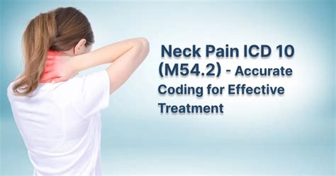 Icd 10 Codes For Neck Pain Icd 10 Codes For Neck Pain