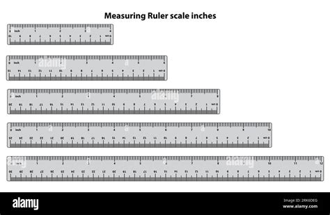 Inch And Metric Rulers Centimeters And Inches Measuring Scale Cm Inch And Metric Rulers Centimeters And Inches Measuring Scale Cm