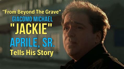 Jackie Aprile Sr Tells His Sopranos Story Fiction