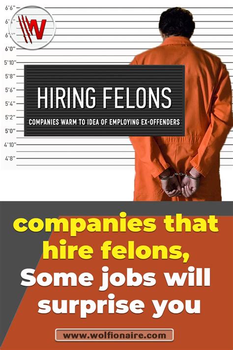 Jobs For Felons Find A Job That Will Hire You Jobs For Felons Find A Job That Will Hire You