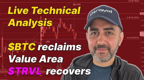 Live Technical Analysis Btc Reclaims Value Area Trvl Recovers Youtube Live Technical Analysis Btc Reclaims Value Area Trvl Recovers Youtube