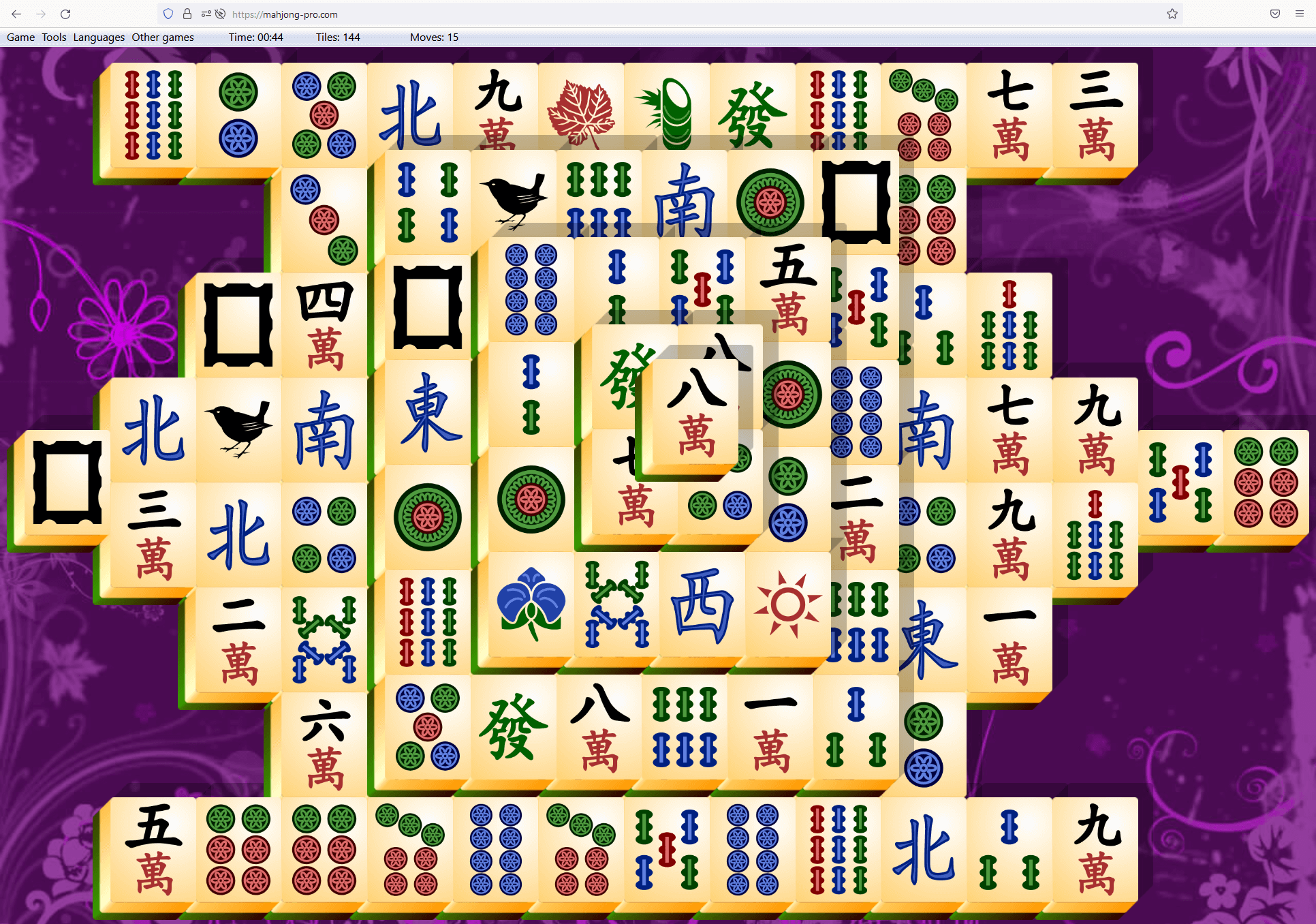 Mahjong Game Table
