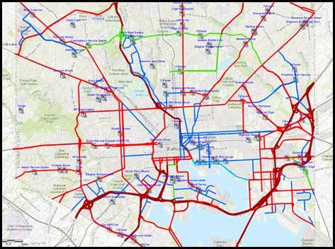 Map Gallery Baltimore City Department Of Transportation Map Gallery Baltimore City Department Of Transportation