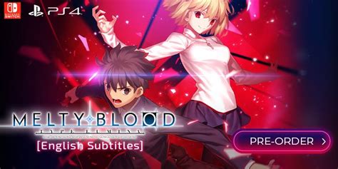 Melty Blood Type Lumina Jp Version With English Subtitles Melty Blood Type Lumina Jp Version With English Subtitles