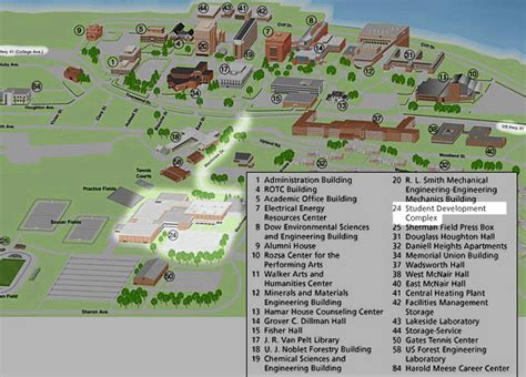Michigan Tech Campus Map Shari Demetria Michigan Tech Campus Map Shari Demetria