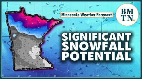 Monitoring Significant Snowfall Potential In Minnesota Next Week Youtube Monitoring Significant Snowfall Potential In Minnesota Next Week Youtube