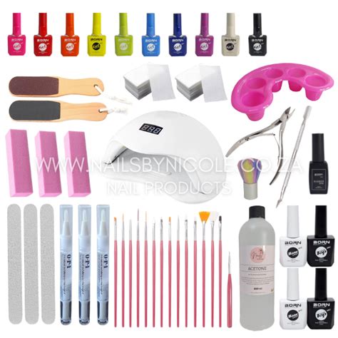Nail Tech Gel Starter Kit Nails By Nicole 35 Piece Shop Today Nail Tech Gel Starter Kit Nails By Nicole 35 Piece Shop Today