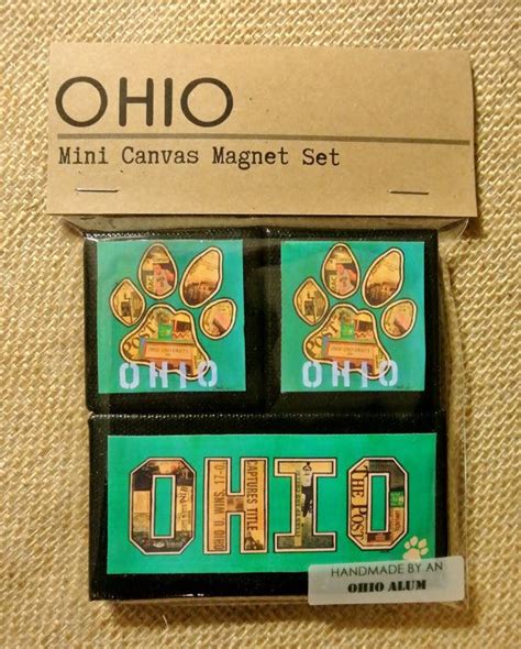 Ohio University Bobcats Assorted Mini Canvas Magnets Etsy Ohio University Bobcats Assorted Mini Canvas Magnets Etsy